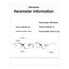 Women Popular Cat Eye Photochromic Reading Glasses Lady's Personalized Blue Light Blocking Color Changing Far Sight Eyeglasses