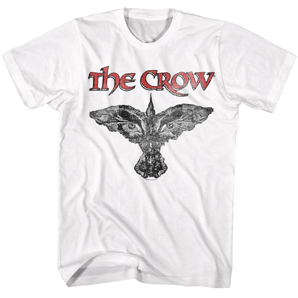 

The Crow TShirt Unisex Summer Eric Draven Gothic Horror Graphic Short Sleeve Oversized Streetwear Loose Movie Fan Tee S