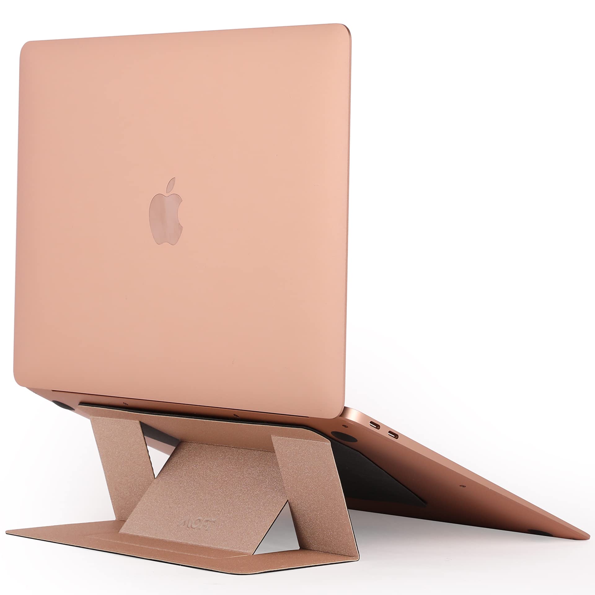 

MOFT Laptop Stand with Heat Dissipation Ergonomic Design with Magnetic Prevents Back Pain and Fits MacBook Laptops up to Inches [New Upgraded] Holes,