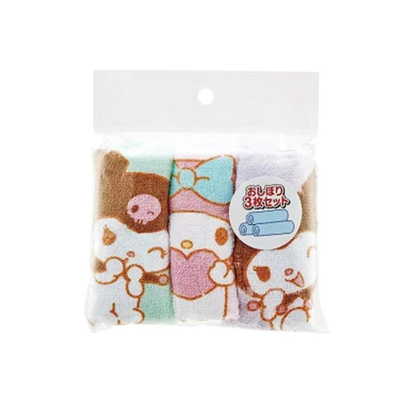 My Melody Kuromi Handkerchief 3P (H628245)