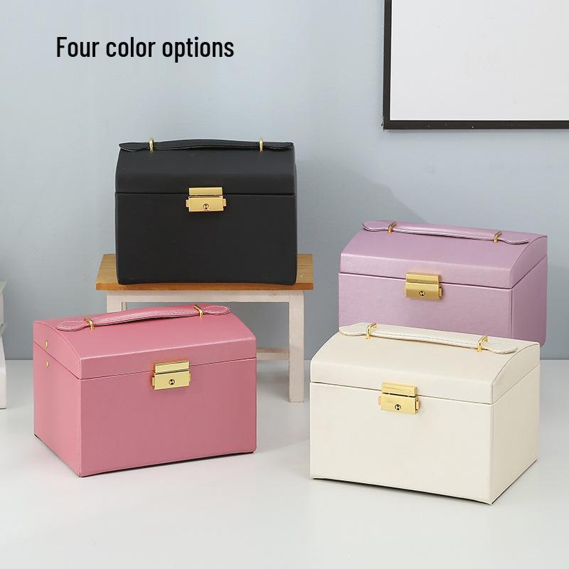 Three-Tier Jewelry and Makeup Organizer with Logo