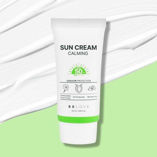 [BELOVE] BELOVE Calming Sunscreen 50ml SPF50+ PA++++ / Gentle, Non-irritating UV Protection Cica Sunblock_631839