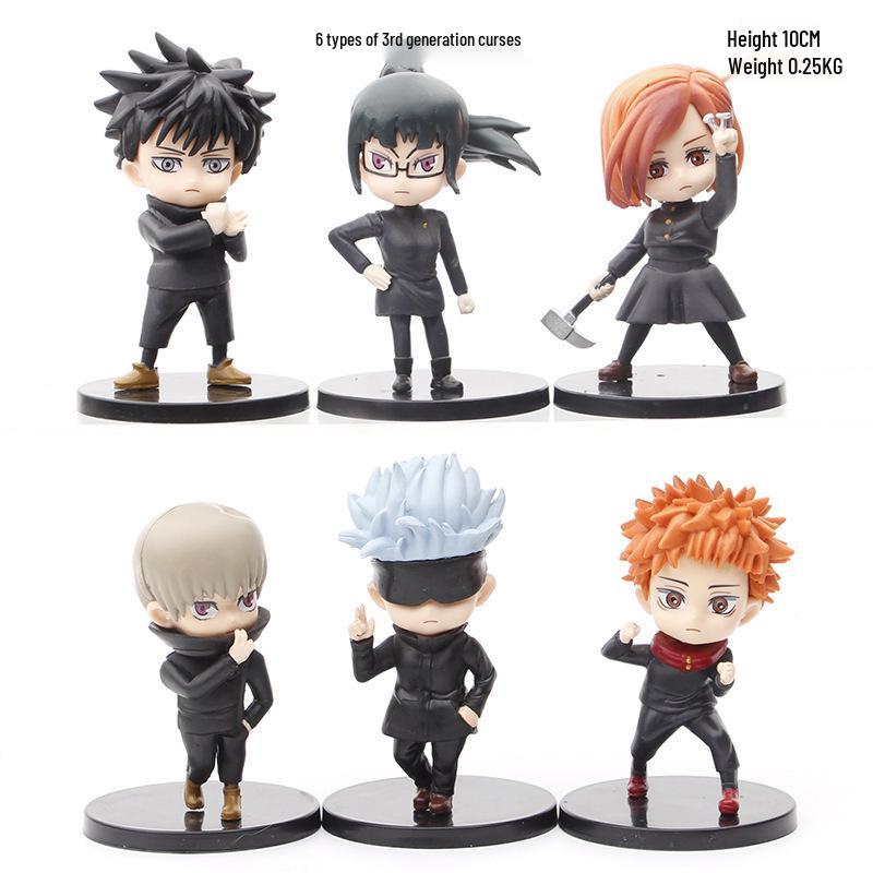 Jujutsu Kaisen Figures: Gojo, Yuji, Sukuna - Gashapon Dolls