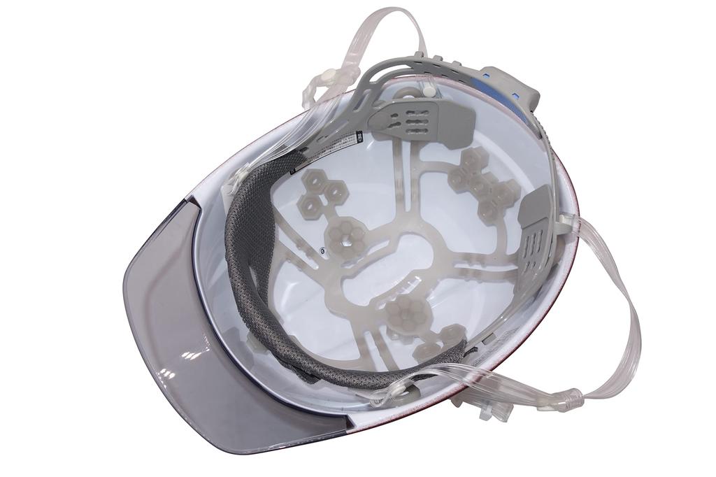 Tanizawa Seisakusho Helmet with Airlight S visor Transparent body Dark brown Transparent chin strap specification Tanizawa x GranGear collaboration