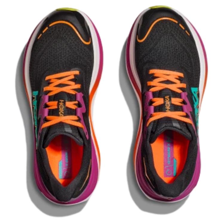 Hoka One One Skyward X Black Electric Aqua (Womens) Women Sneakers 1147912-BCQ