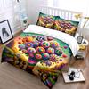 Colorful Hippie Decor Set Multiple Sizes Kid'S And Adults' Bedroom Exquisite 3Pc Bedding Set, Gift