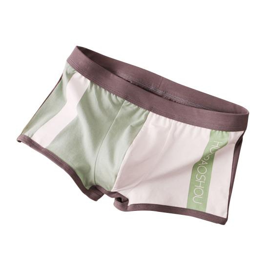 Herre Truser U Konveks Fargeblokk Stretch Elastisk Midje Medium Høyde Sexy Undertøy
