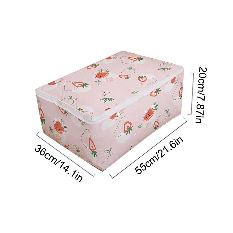 Household Clothing Storage Bag, Collapsible Storage Bag, Suitable For Quilt, Toys, Wardrobe, Cabinet Storage, White