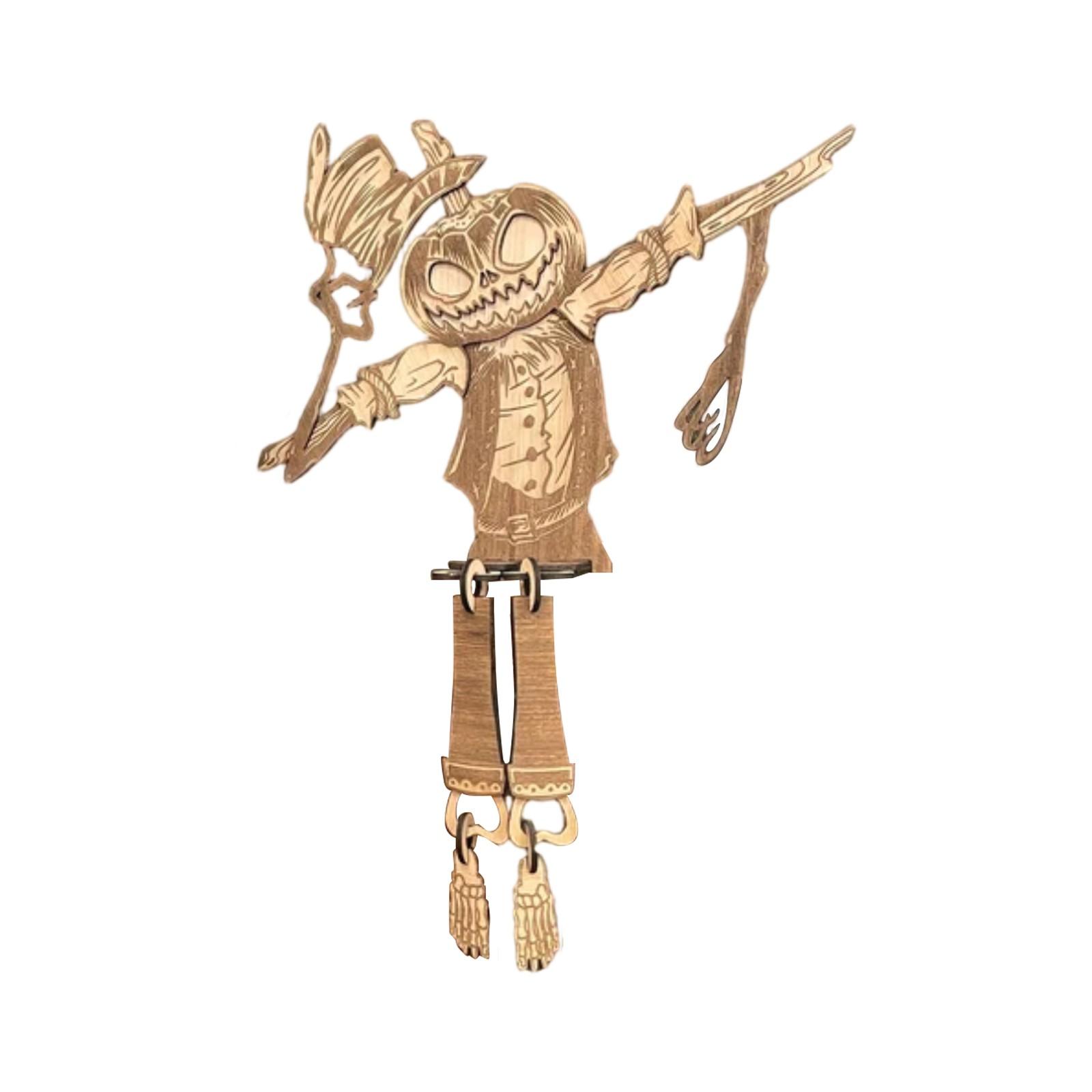 

Джентльмен Деревянное Настольное Украшение Подарок Праздничная Атмосфера Украшения One Size