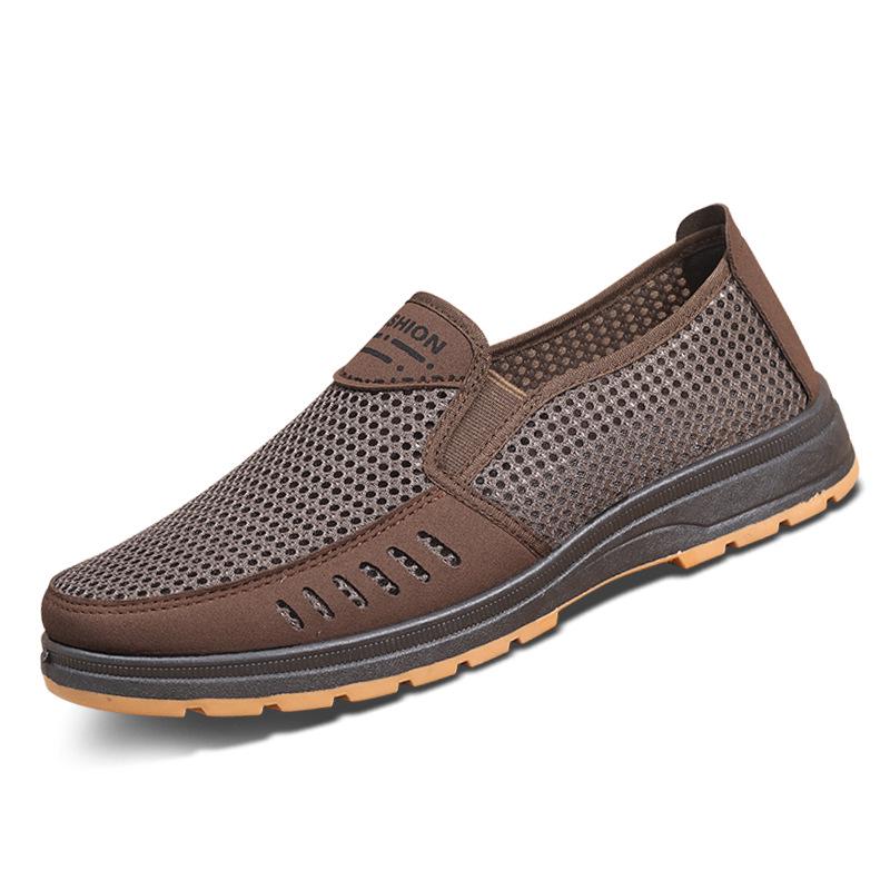 Men's Breathable Mesh Slip-On Shoes