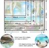 Beach Landscape Tapestry, Tropic Ocean Sea Island Palm Tree Seaside Tapestries For Living Room Summer Window Wall Hanging Island