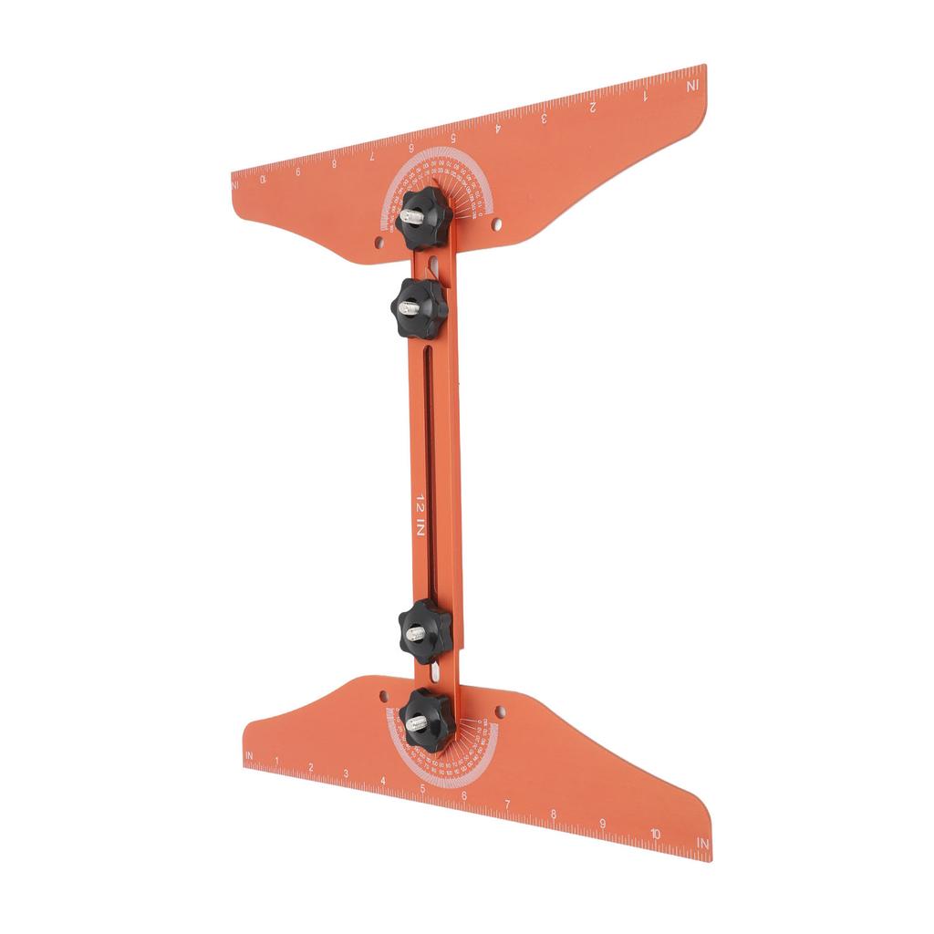 Stair Tread Template Tool Stair Treads Gauge Template Tool for Accurately Measuring Angle Length