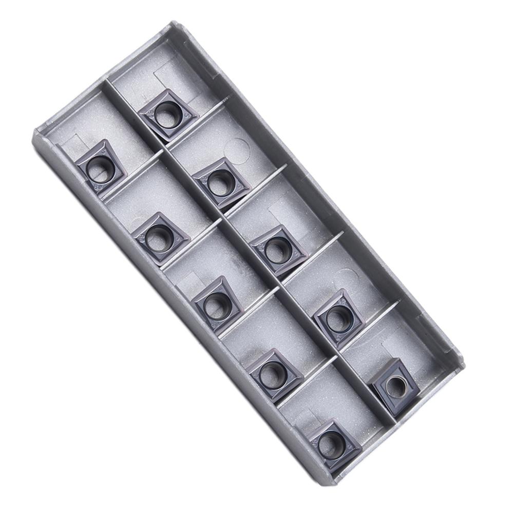 Hartmetall-Dreheinsätze CCMT09T308SM 10er-Set für starken Halt und lange Haltbarkeit in verschiedenen Materialien