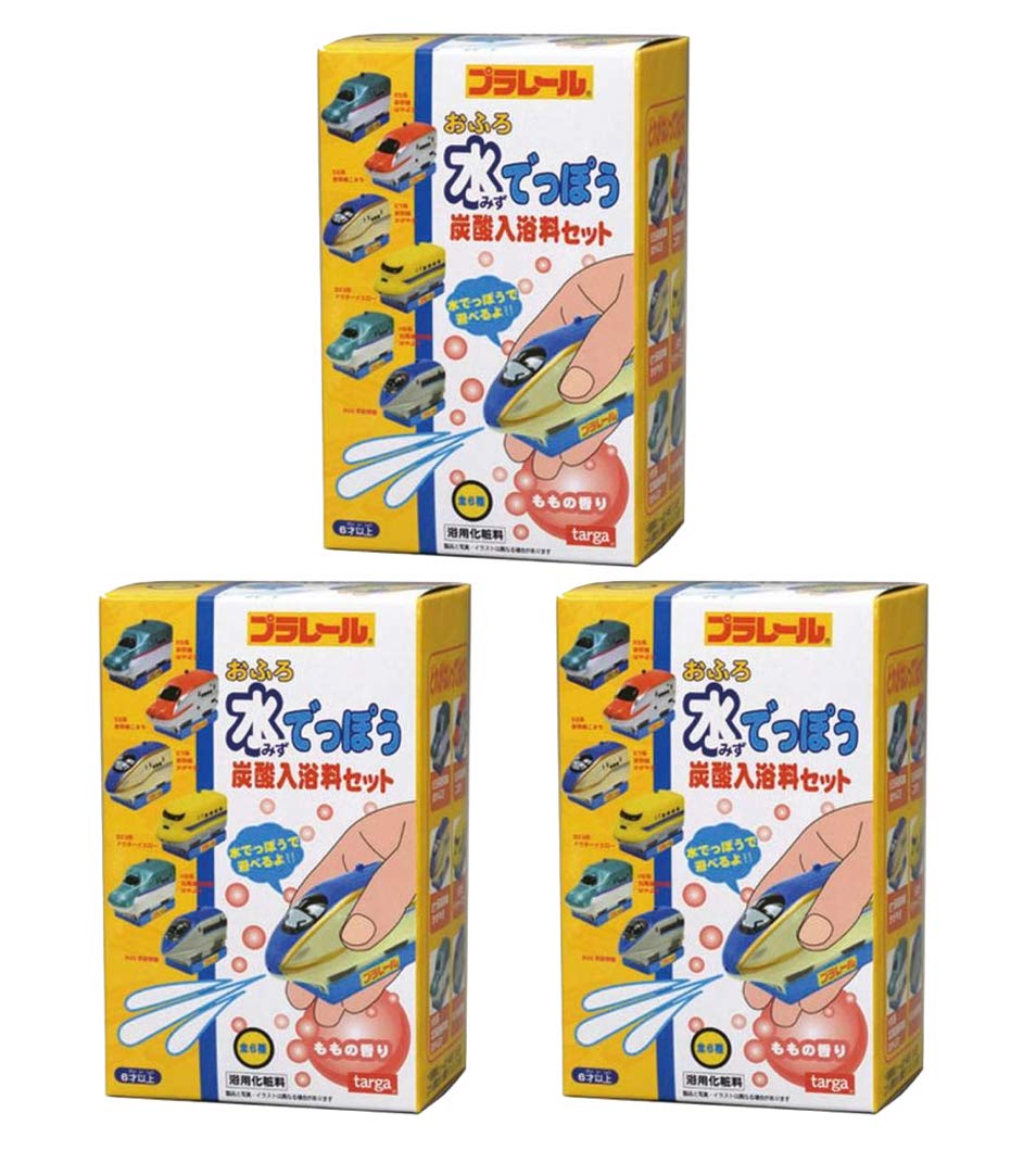 

Plarail Ofuro Mizu Deppou Bath Ball Carbonated Bath Fee Set of [Набор 3]