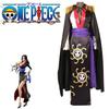 Fantasia Cosplay da Imperatriz das Cobras Hancock Para Fãs de One Piece