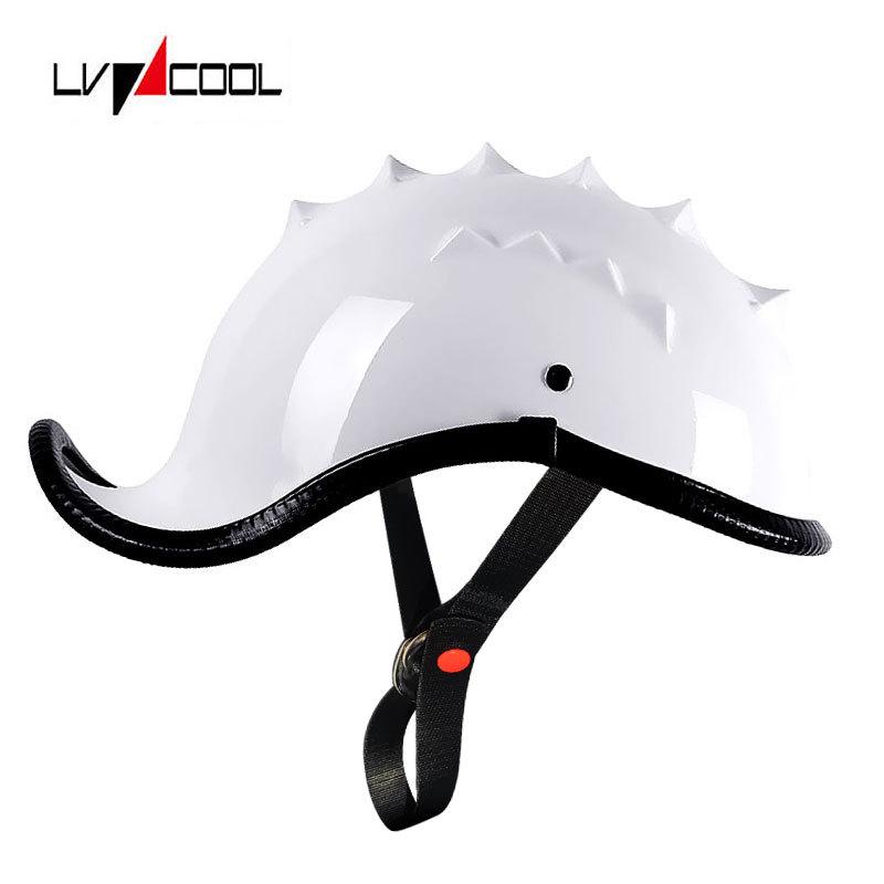 

Мотоциклетный шлем-полулицо винтажный ретро скутер шлем-джет Круизер Винтажные шлемы с открытым лицом с ветрозащитным воротником M