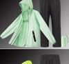 Unisex Lichtgewicht Regenjas & Broek Set, Anti-Stortbui, Waterdicht, Ideaal voor Fietsen, Voedselbezorging & Elektrisch Motorrijden.