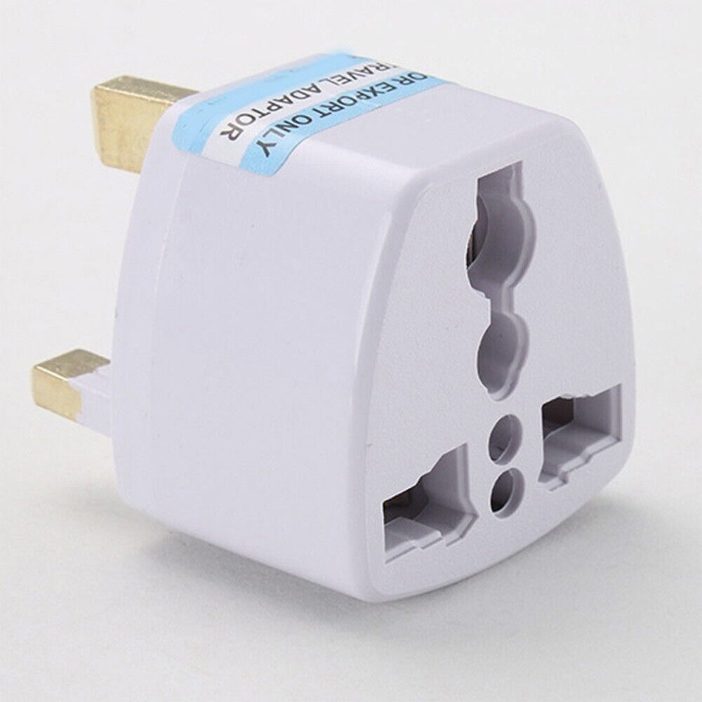 3PCS Universal For Travel Adapter Conversion Plug 3 Pin Plug Electrical Socket Power Socket
