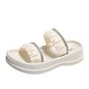 Thick-soled slippers women's summer wear fashionable and versatile new non-slip women's beach cool slippers