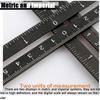 Multi Angle Measuring Ruler Aluminum Alloy 12 Fold Tile Opening Locator Angle Measurement Tool