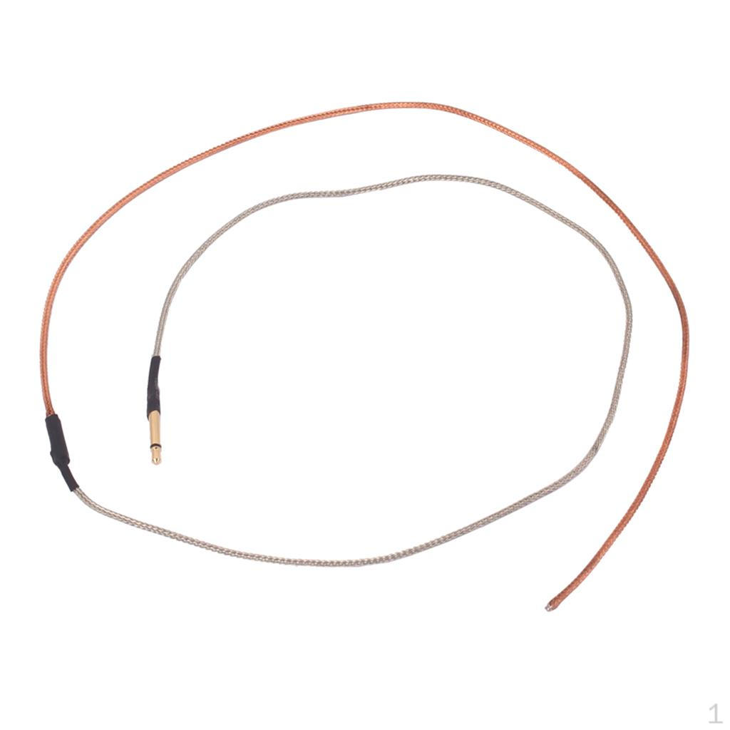 

1 Transducer Piezo Pickup Soft Red Bronze w/ 2.5 Plug for Zither Guitar