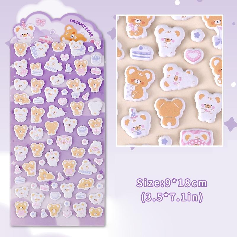 3D Stickers Bonbon Drop Seal Stickers Decorative 3D Sticker for DIY Phone Case Diary Scrapbook Laptop Decals Party Favors Gifts