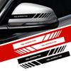 2pcs Car Rearview Mirror Decal Sticker Decoration Accessories For 1jzfb Sline RS Quattro TT A3 A4 A5 A6 A7 A8 Q3 Q4 Q5 Q6 Q7 Q8 S jzfb1