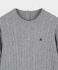 Brooks Brothers [Women'S] Wool Cable Dress (Grey) (Bbdzwb0002Wef)