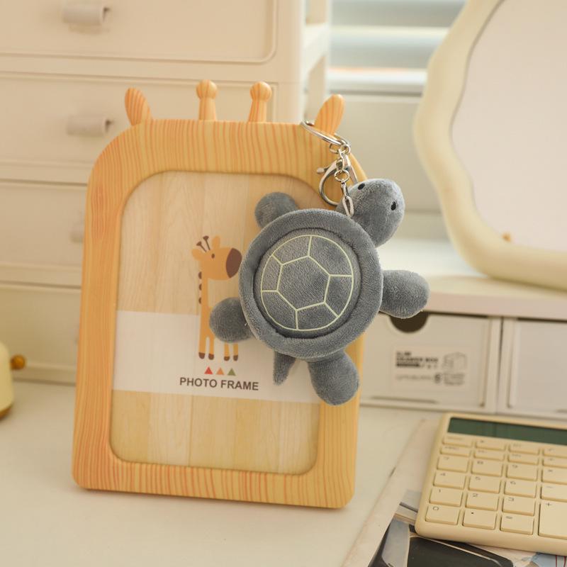 Luminous Little Turtle Plush Pendant Keychain Ornament