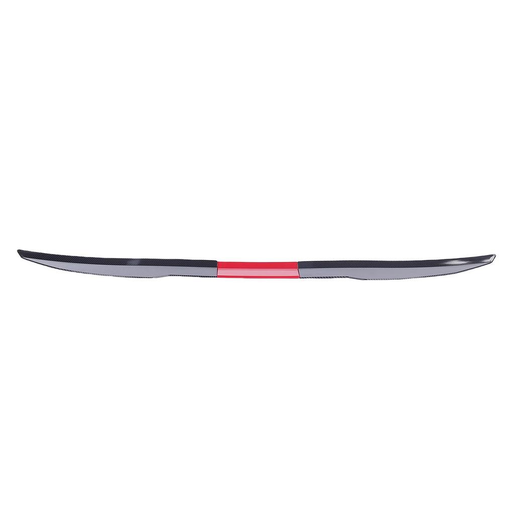 Car Rr Tail Spoiler 117-128cm ABS Strong Adhesion Car Rr Spoiler Wing for Maintenance