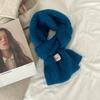 Soft egg containing wool wool scarf women's winter soft waxy knitted warm thickened ins student scarf manufacturer