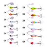 4g 8g 10g 15g 20g Fishing Lures Wobble Rotating Metal Vib Vibration Bait Fishing  Artificial Hard Baits Spinner Spoon Lure Pesca