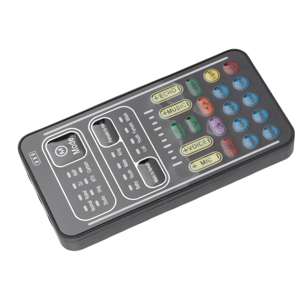 Voice Changer ABS Handheld Portable Multifunctional Sound Disguiser with 8 Sound Effects for Mobile