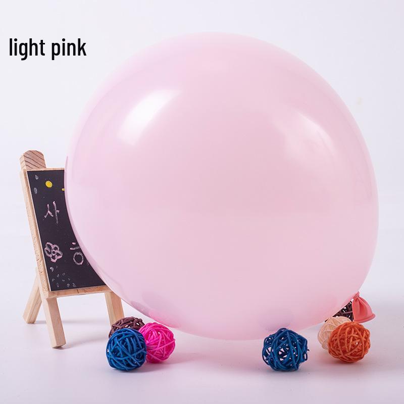 10-inch Wedding Celebration Matte Balloons - Pack of 1.8g Round Latex for Party Decorations & Arrangements.