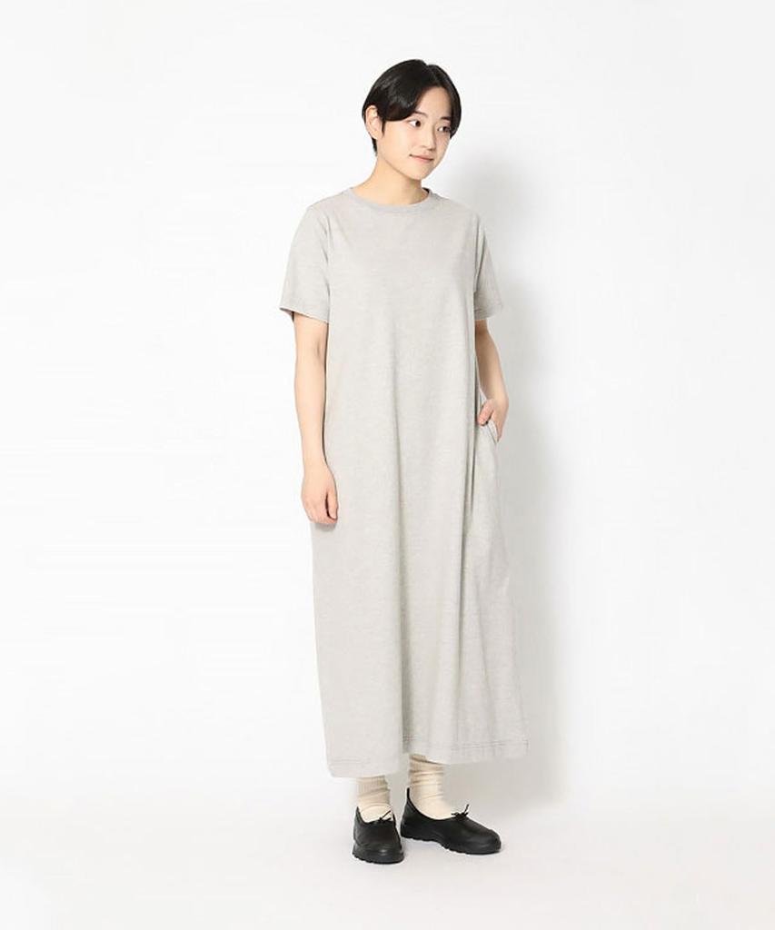 Recycled Cotton Dress size 2 Festival Camping Outdoor [Snow Peak] M.GREY SW-25SW401