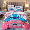 Digital Printing Three-Piece Cute Cartoon Quilt Cover 3D Bed Kit