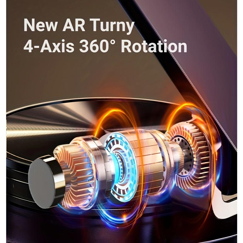 Support universel rotatif à 360 degrés pour téléphone et tablette, entièrement en métal, anti-stress