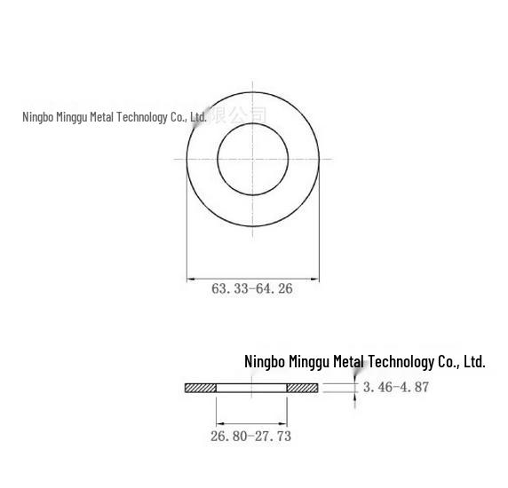 1/2 Inch 316 Stainless Steel Narrow Type Flat Washer, Large SAE/USS Flat Washer