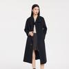 FivePlus Women's Double-Breasted Wool Blend Coat
