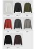 Women's Long-Sleeved Wool Knit Stand Collar Jacket