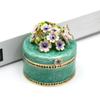 Fashionable Jewelry Container Butterfly and Flower Accessories Storage Box Small Jewellery Storage Case for Women