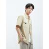 GXG Men's Summer Work Short-Sleeved Lapel Shirt