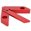 45/90 Degree Right Angle Line Gauge Scriber Carpenter Ruler Center Finder Woodworking Tool