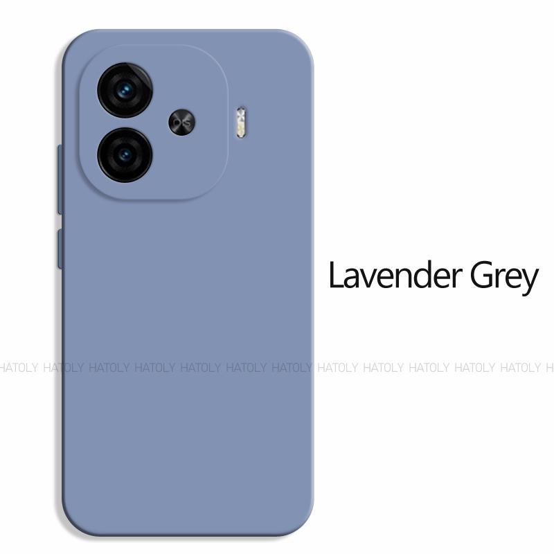 Для Vivo IQOO Z9 Turbo Чехол Vivo IQOO Z9 Turbo Чехол Оригинальный TPU Противоударный Жидкий Силиконовый Чехол для Телефона Vivo IQOO Z9 Turbo IQOO Z9 Turbo black