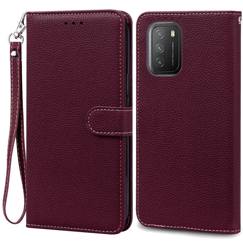 POCOM3 POCO M3 Etui Retro Lommebok Lær Flip Etui For Xiaomi Mi Poco M3 Pro Etui M3Pro 5G Telefondeksel Coque Fundas Capa