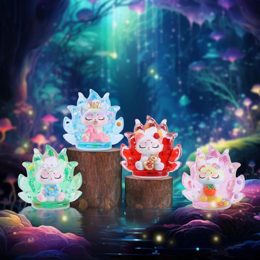 Neunschwänziger Fuchs Treibsand Blind Box: Elegante Dekoration für Schlafzimmer & Wohnzimmer