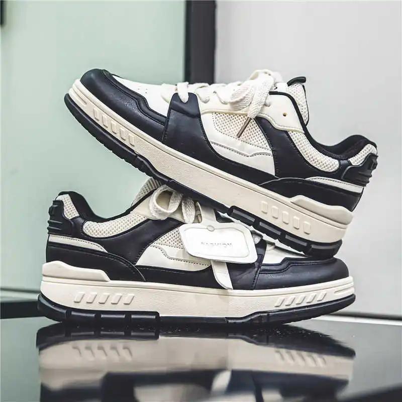 Outdoor Lace-up Shoes Men's Fashionable Woven Cool Sneakers Trainers For Men Sports Botasky Special Luxe Shors Lofers