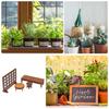 Lurrose Miniature Furniture 4-Piece Set: Wooden Folding Screen, Bench, Round Table, Stool. Japanese Style, Retro, Dollhouse, Photography Props,