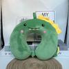 Customized Cartoon U-Shape Neck Pillow with Logo - Perfect for Cervical Support, Travel Comfort, and Company Gifts