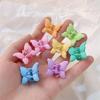 Frosted Butterfly Hairpin: Small Shark Clip for Half-Tied Hairstyles